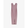 Midi Sack silk and wool dress