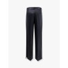 Viscose blend trouser with slits