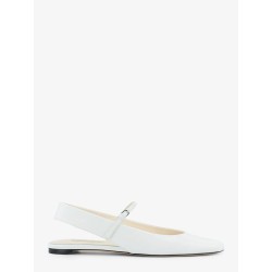 Leather ballet flats
