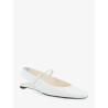 Leather ballet flats