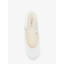 Leather ballet flats