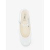 Leather ballet flats