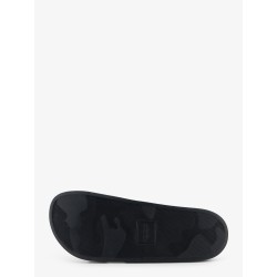 Basile rubber sandals with front logo patch