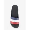 Basile rubber sandals with front logo patch
