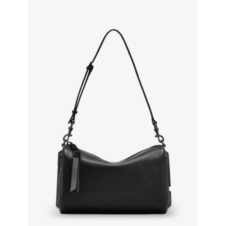 Snapshot hammered leather shoulder bag