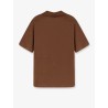 Linen and cotton blend polo shirt