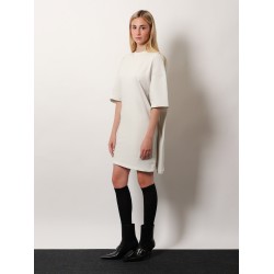 Cotton jersey Semi fitted short dress