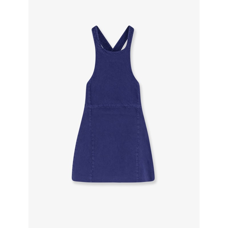 Short denim dress