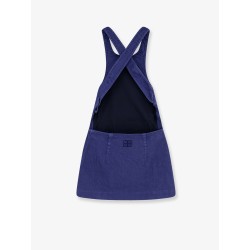 Short denim dress