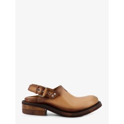 Foule Leather Sabot Sandals