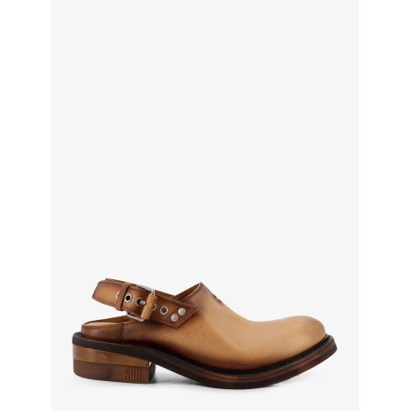Foule Leather Sabot Sandals
