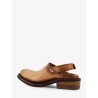 Foule Leather Sabot Sandals
