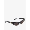 Angle acetate sunglasses