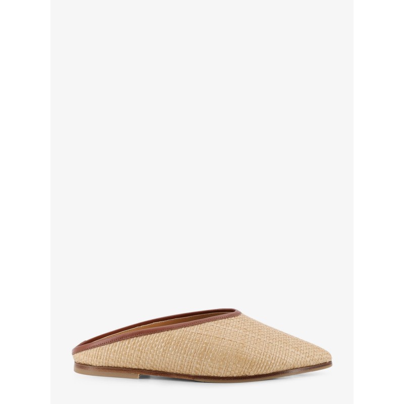 Raffia sandals