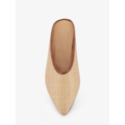 Raffia sandals
