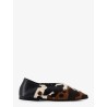 Ponyskin ballerinas