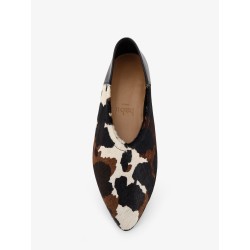 Ponyskin ballerinas