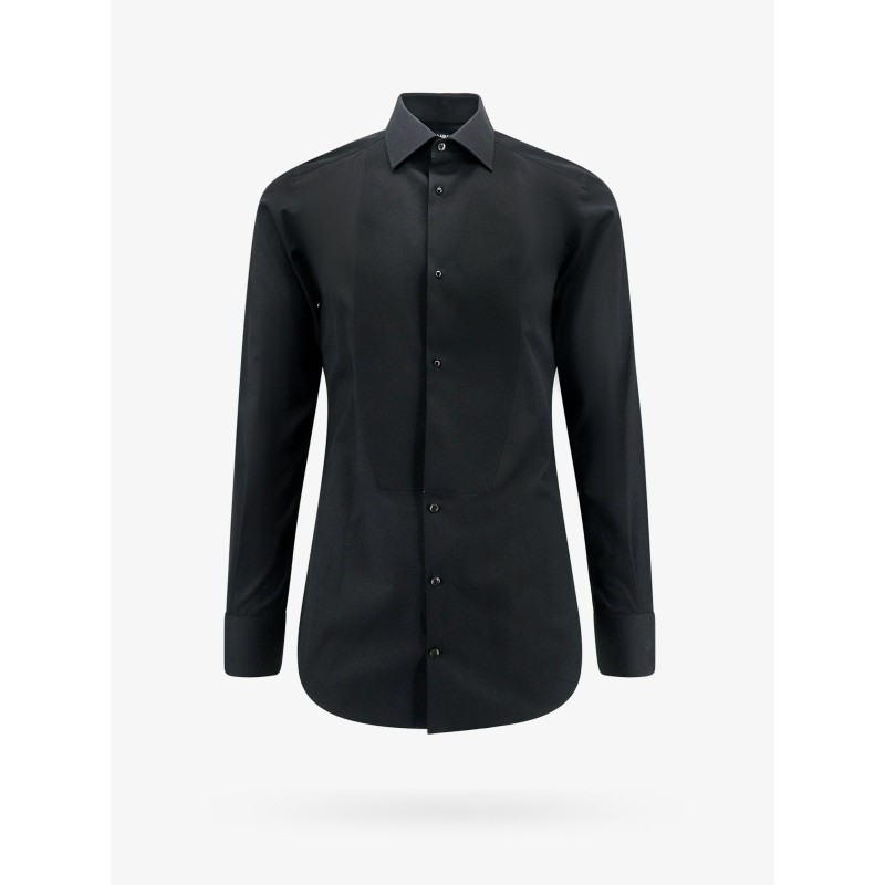 Gold cotton shirt