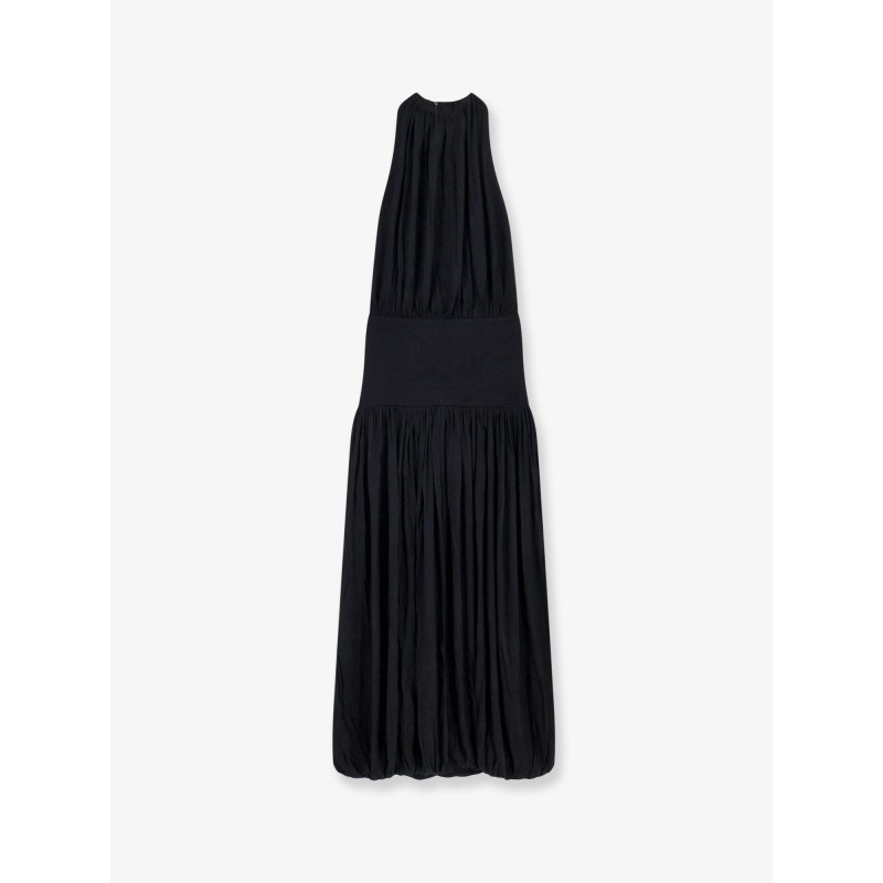 Soft Gathered viscose dress
