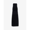Soft Gathered viscose dress