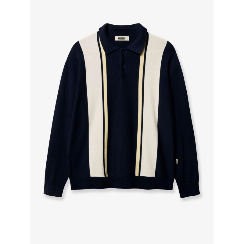WBdom Gran Polo in cotton with striped pattern