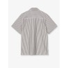 Level cotton blend shirt with striped pattern
