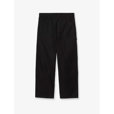 Postal Single Knee cotton blend trousers