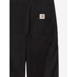 Postal Single Knee cotton blend trousers
