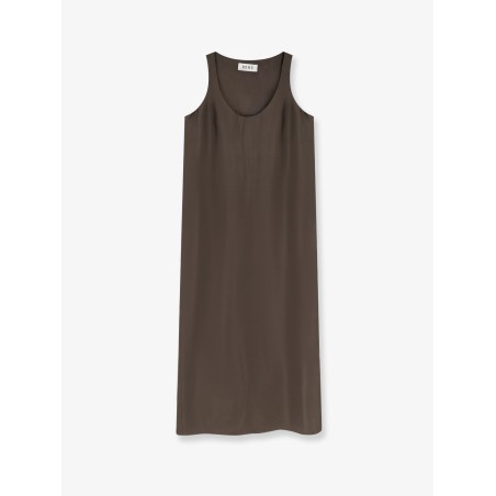 Long silk dress
