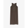 Long silk dress