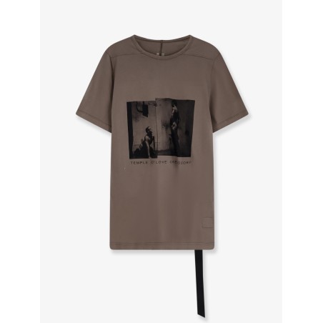 Cotton T-shirt with Level print on the front