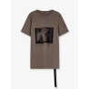 Cotton T-shirt with Level print on the front