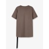 Cotton T-shirt with Level print on the front