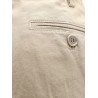 Cotton and linen shorts