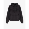 Cotton blend sweatshirt with front logo