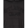 Cotton blend sweatshirt with front logo