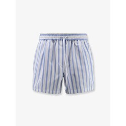 Cotton and silk shorts