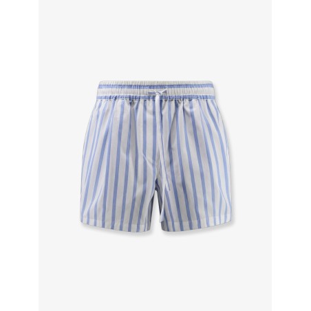 Cotton and silk shorts