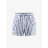 Cotton and silk shorts