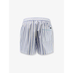 Cotton and silk shorts
