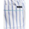 Cotton and silk shorts