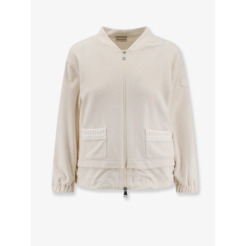 Bouclé nylon jacket