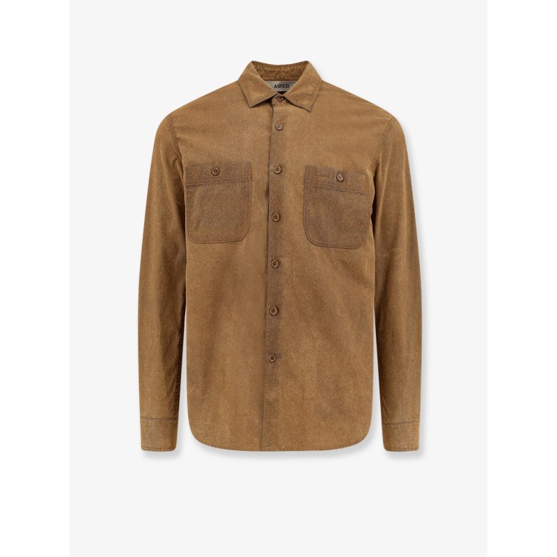 Suede shirt