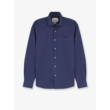 Ice cotton shirt with embroidered logo on the front