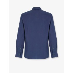 Ice cotton shirt with embroidered logo on the front