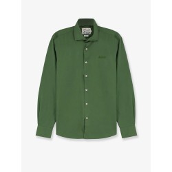 Ice cotton shirt with embroidered logo on the front
