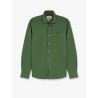 Ice cotton shirt with embroidered logo on the front