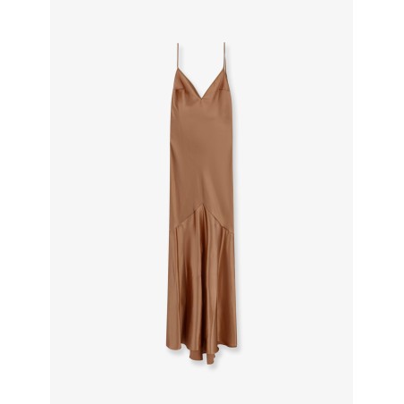 Daily satin long dress