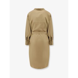 Cotton dress with belt