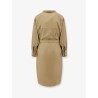 Cotton dress with belt